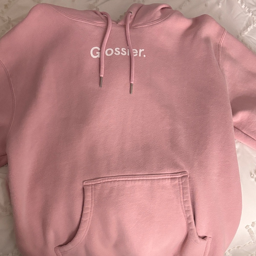 Glossier Pink Hoodie